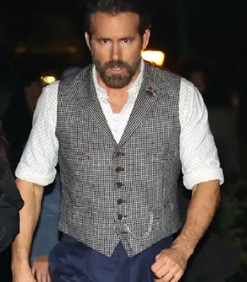 Ryan Reynolds If 2024 Grey Vest