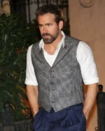 Ryan Reynolds If 2024 Grey Vest