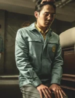 Ryu Kyung-soo Hellbound Cotton Green jacket