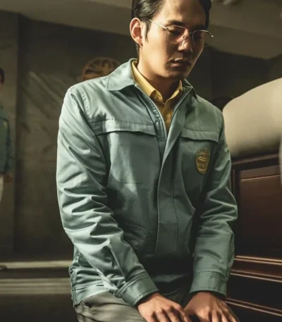 Ryu Kyung-soo Hellbound Cotton Green jacket