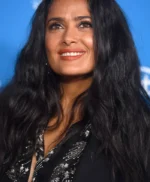 Salma Hayek Eternals Event Black Suiting Blazer