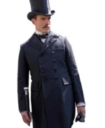 Sam Claflin Enola Holmes Black Long Trench Coat