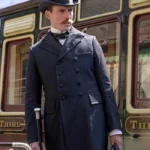 Sam Claflin Enola Holmes Black Long Trench Coat