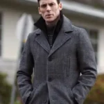 Sam Claflin Every Breath You Take Grey Coat