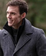 Sam Claflin Every Breath You Take Grey Coat