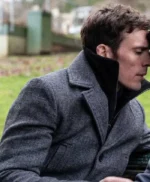 Sam Claflin Every Breath You Take Grey Coat