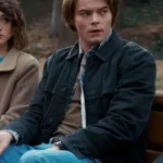 Sam Heughan Love Again Denim Black Jacket