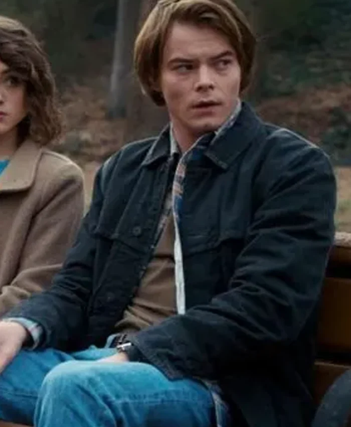 Sam Heughan Love Again Denim Black Jacket Sam Heughan Love Again Denim Black Jacket