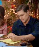 Sam Rescuing Christmas 2023 Plaid Shirt