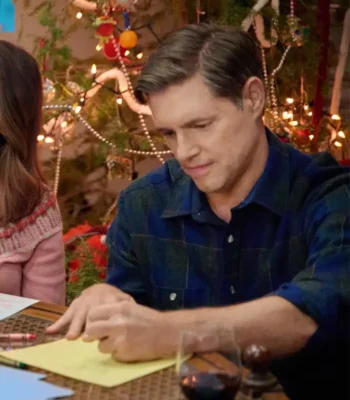 Sam Rescuing Christmas 2023 Plaid Shirt