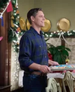 Sam Rescuing Christmas 2023 Plaid Shirt