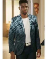 Samuel Arnold Emily in Paris Blue Lined Blazer