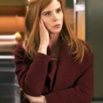 Sarah Rafferty My Life with the Walter Boys S02 Wool Coat