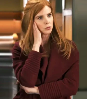 Sarah Rafferty My Life with the Walter Boys S02 Wool Coat