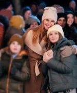 Sarah Rafferty My Life with the Walter Boys S02 Wrap Coat