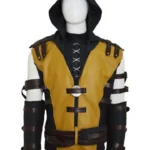 Scorpion Mortal Kombat X Gaming Yellow Hooded Jacket