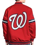 Scout Washington Nationals Varsity Satin Jacket