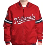 Scout Washington Nationals Varsity Satin Jacket