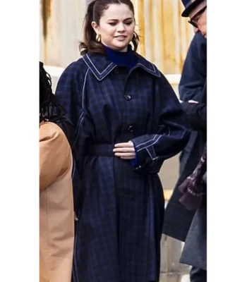 Selena Gomez Only Murders in the Building Blue Coat