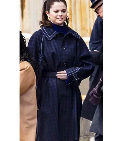 Selena Gomez Only Murders in the Building Blue Coat