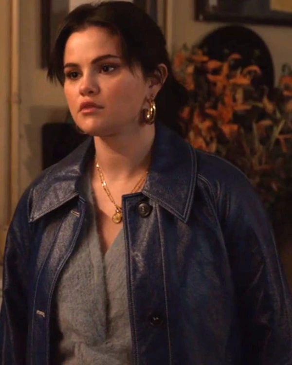 Selena Gomez Only Murders in the Building S03 Blue Coat Selena Gomez Only Murders in the Building S03 Blue Coat