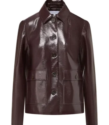 Selena Gomez Only Murders in the Building S05 Brown Jacket
