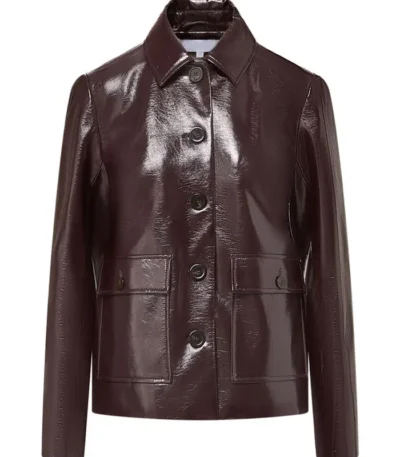 Selena Gomez Only Murders in the Building S05 Brown Jacket
