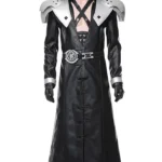 Sephiroth Final Fantasy VII Remake Leather Long Coat