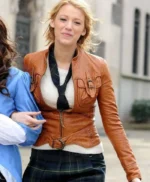 Serena Woodsen Gossip Girl Leather Jacket