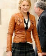 Serena Woodsen Gossip Girl Leather Jacket