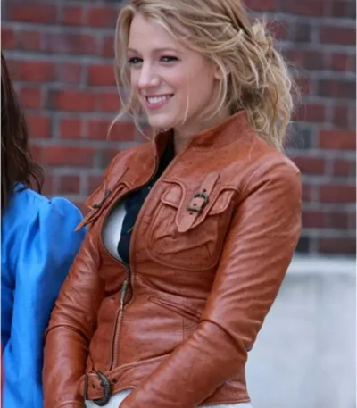 Serena Woodsen Gossip Girl Leather Jacket