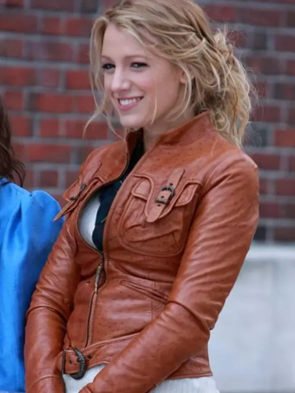Serena Woodsen Gossip Girl Leather Jacket