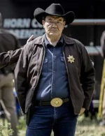 Sheriff Barnum Joe Pickett S02 Brown Jacket