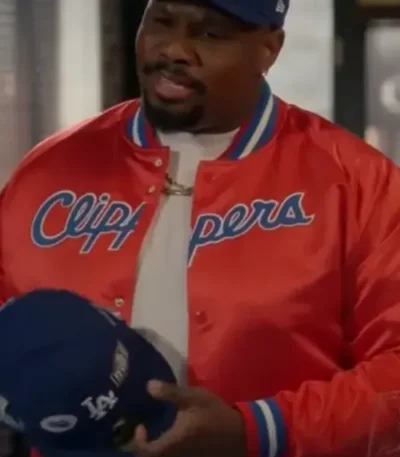 Grand Crew S02 Sherm Jones Varsity Red Jacket