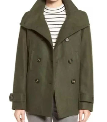 Sheryll Barnes FBI Most Wanted Green Coat