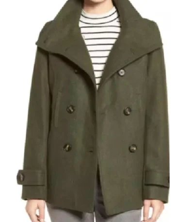 Sheryll Barnes FBI Most Wanted Green Coat