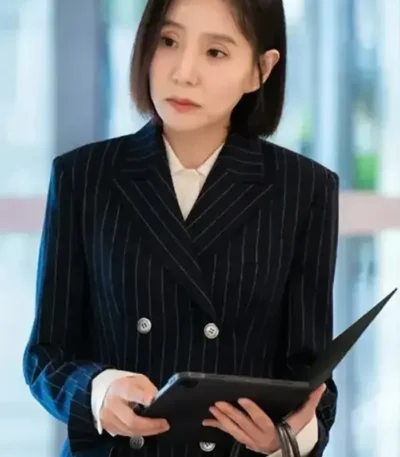 Shin Da-jeong 2023 My Demon Strip Blazer