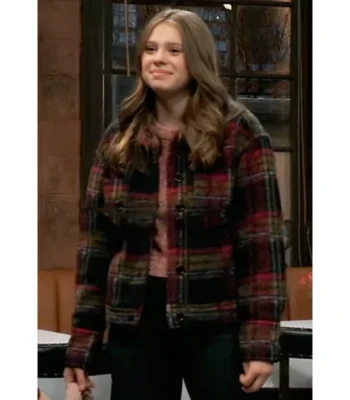Charlotte Cassadine General Hospital Plaid Wool Shacket