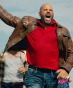 David Denman Peacemaker S02 Brown Leather Jacket
