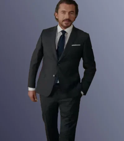 Emily In Paris Antoine Lambert Black Suit
