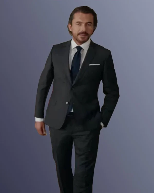 Emily In Paris Antoine Lambert Black Suit