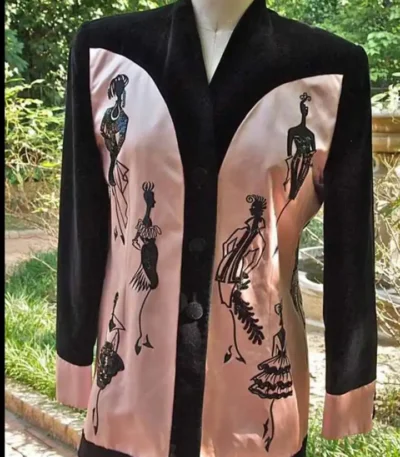 Emily In Paris Emily Cooper Satin Blazer