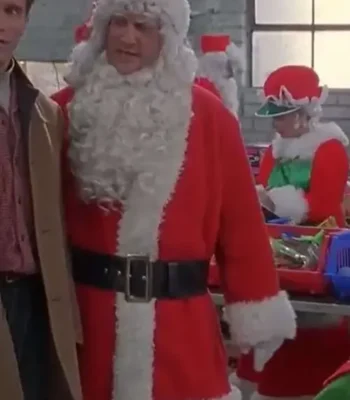 Jingle All the Way Jim Belushi Red Santa Coat