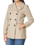 Kristina Wagner General Hospital Wool Peacoat