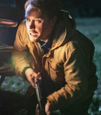 Michael Dorman Joe Pickett S01 Brown Cotton Jacket