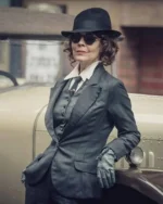 Peaky Blinders Aunt Polly S06 Grey Suit