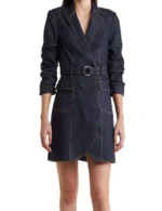 Rena Sofer General Hospital Denim Blazer Dress