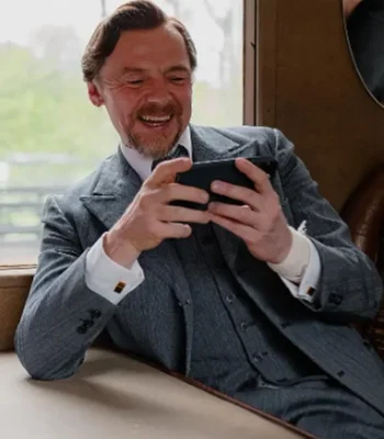Simon Pegg Nandor Fodor And The Talking Mongoose Blazer