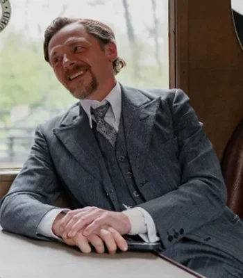 Simon Pegg Nandor Fodor And The Talking Mongoose Blazer