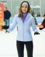 Sloane Happiest Season Baby Blue Hooded Jacket